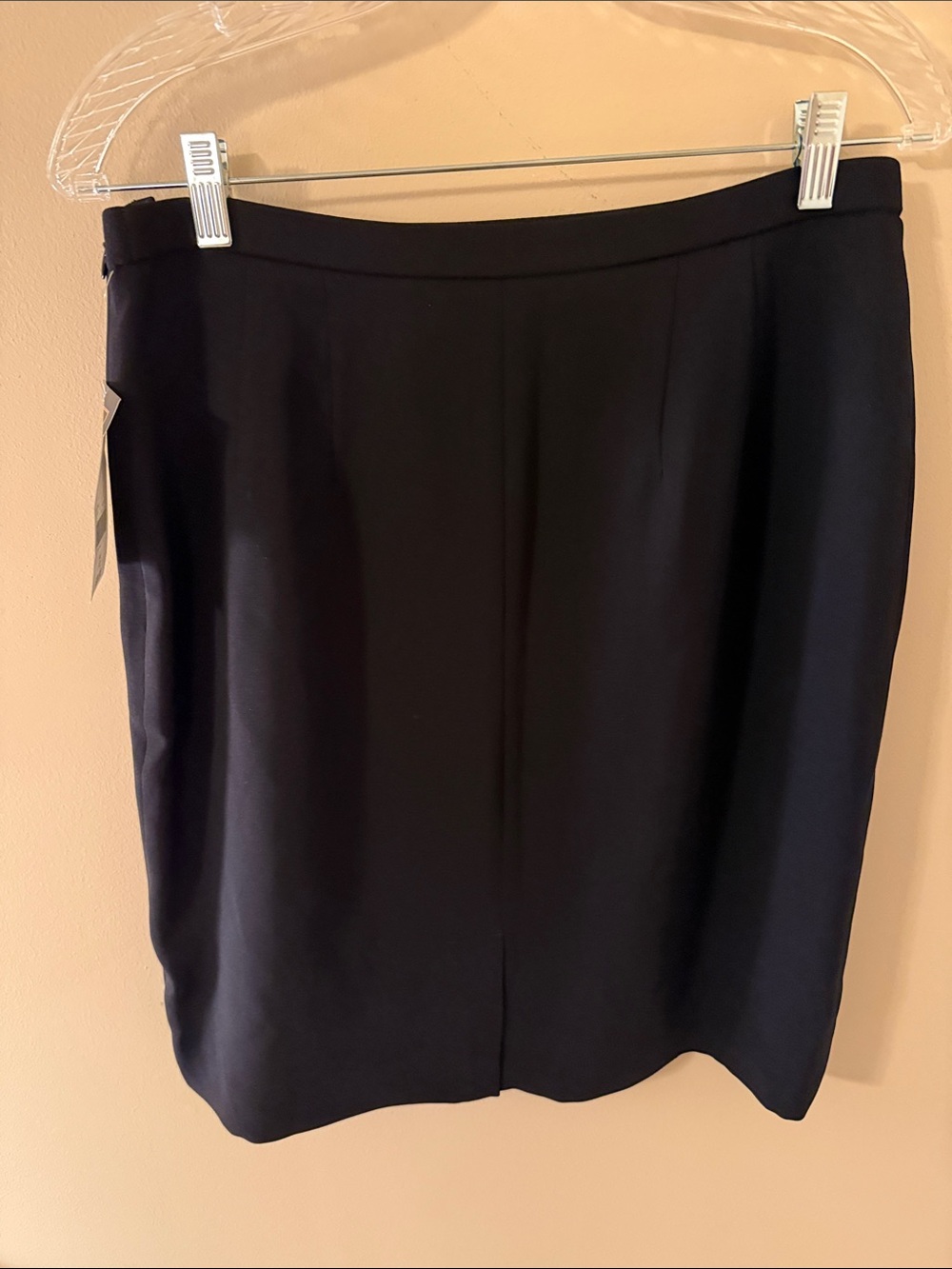 Laura Scott Black Pencil Skirt — Clean Tailored Design - Picture 2 of 6